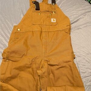 Carhartt Tan Work Overalls